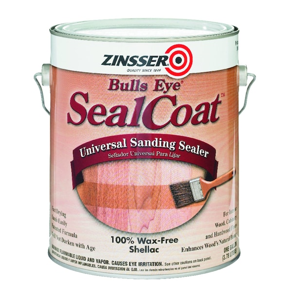 Zinsser Zinsser Matte Clear OilBased Sanding Sealer 1 gal 851 Zoro